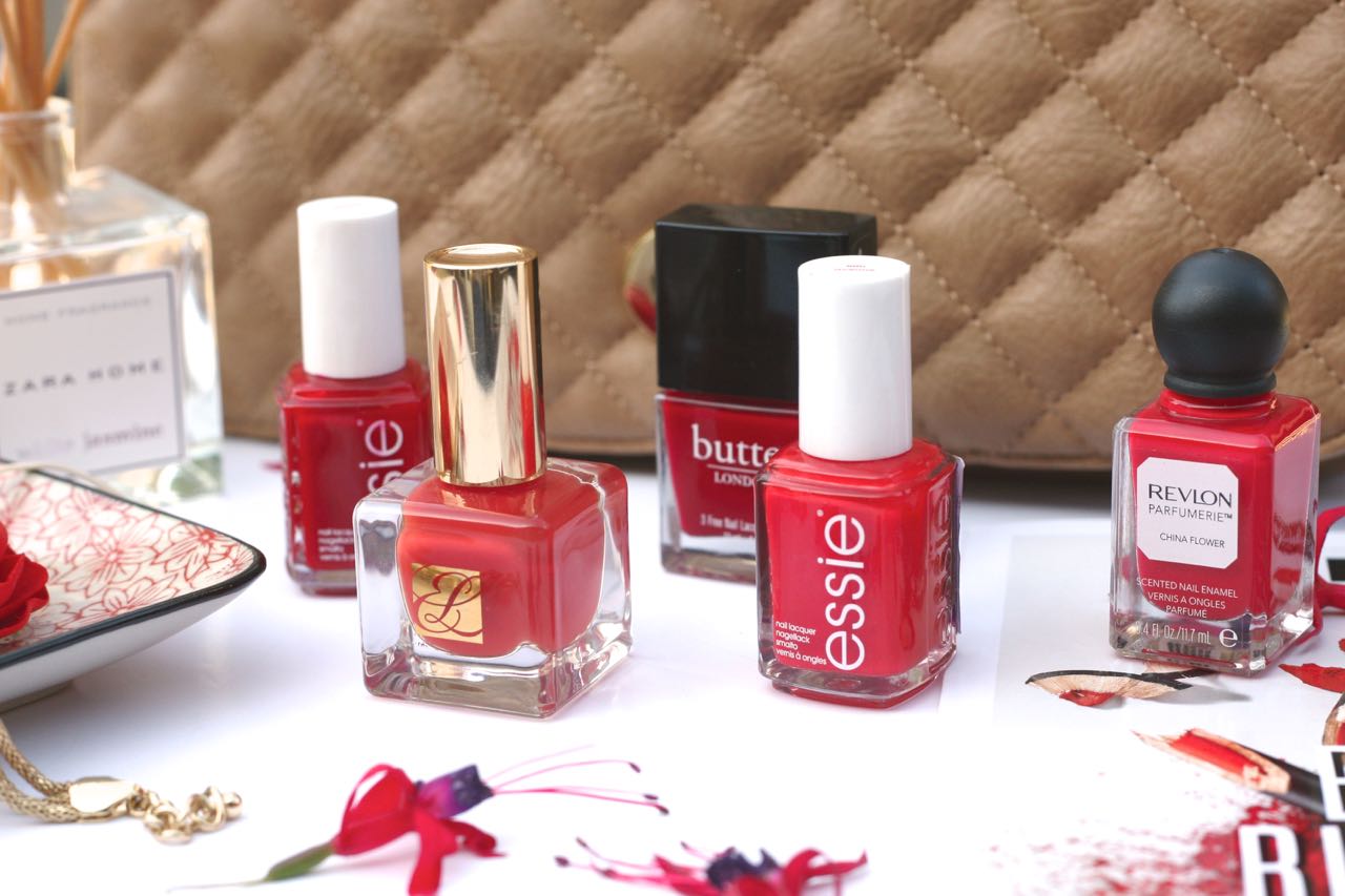 My Top 5 Red Nail Varnishes