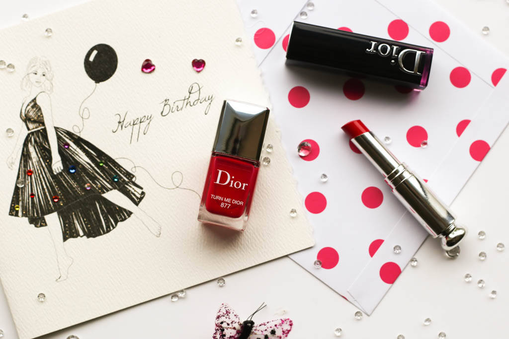 Giveaway: Dior Addict Lacquer Stick & Nail Varnish in Turn Me Dior