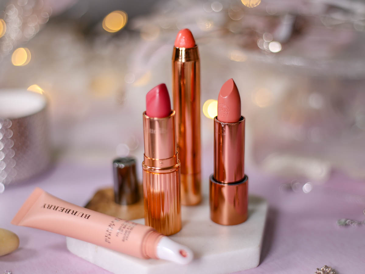 Spring Beauty | My Top Picks for Embracing Softer Hues this Spring feat Charlotte Tilbury Matte Revolution Lipstick in Amazing Grace, Rosie for Autograph Lipsticks & Burberry gloss