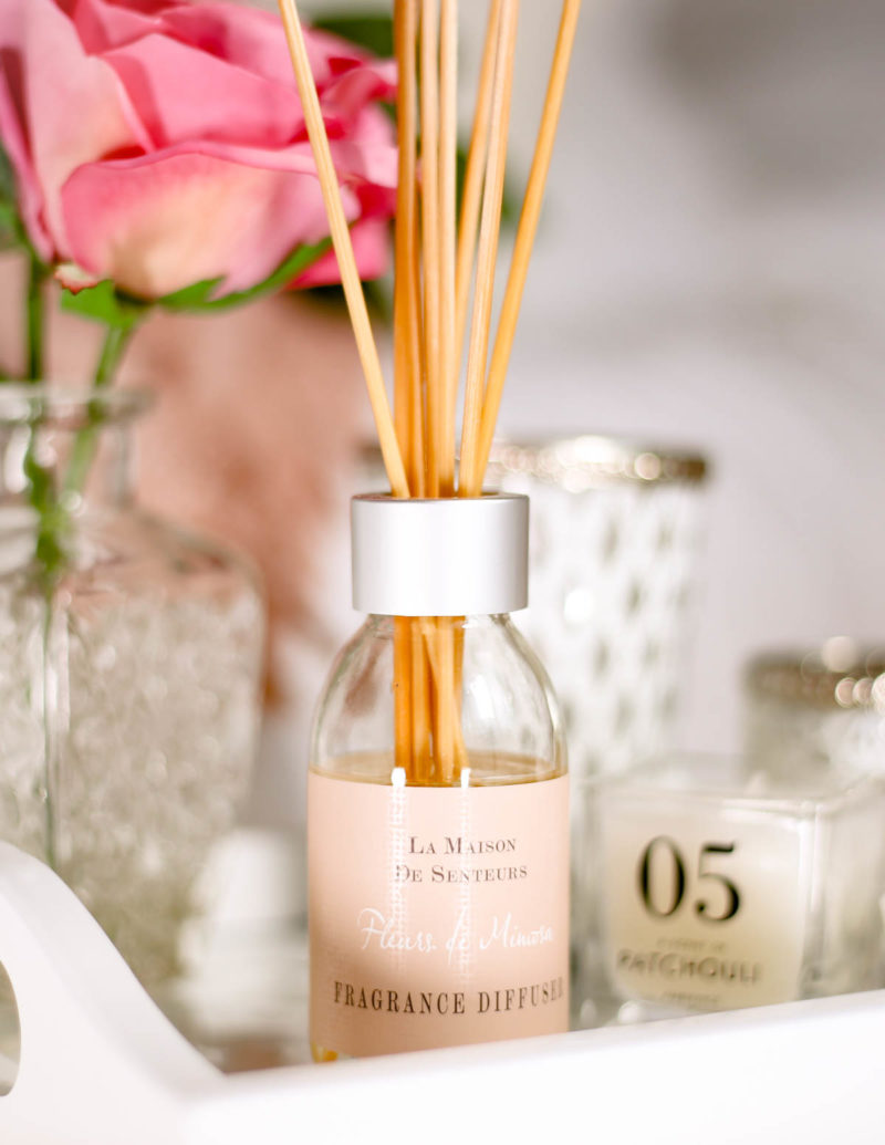 Spring Home Decor Ideas | Easy Ways to Freshen Up Your Home feat La Maison Fragrance Diffuser
